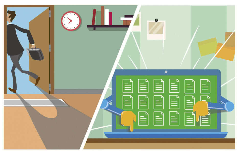 白天，你去上班，家裡的電腦也上班幫你自動建立記事本