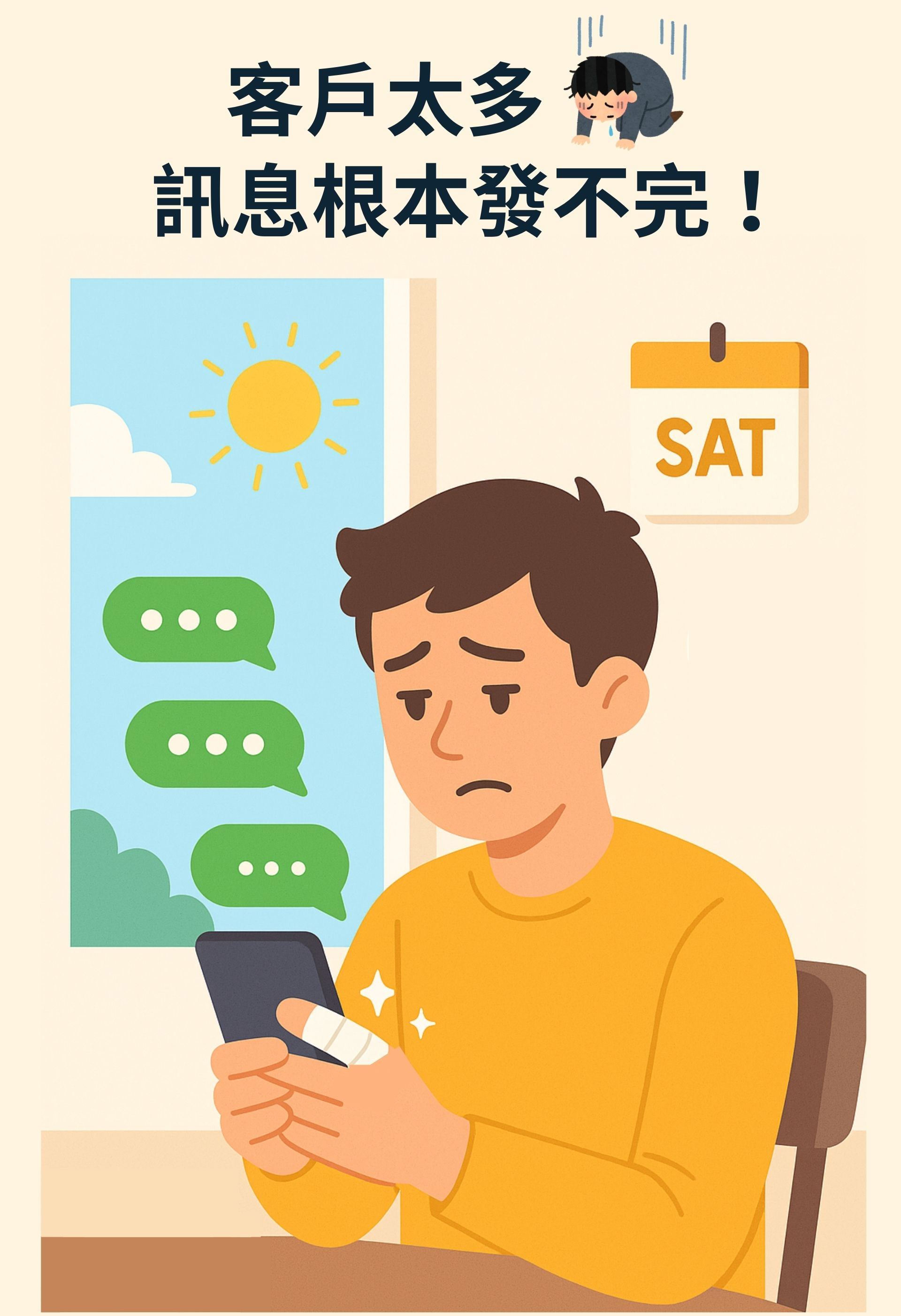 LINE 群發機器人 AUTOS